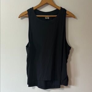 Athleta Black Sleeveless Tank Top